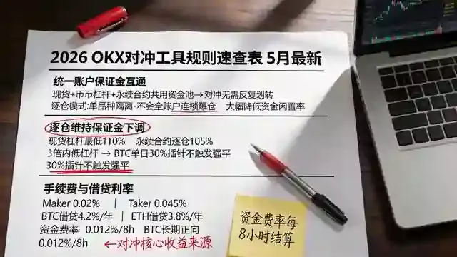 OKX对冲规则参数速查表