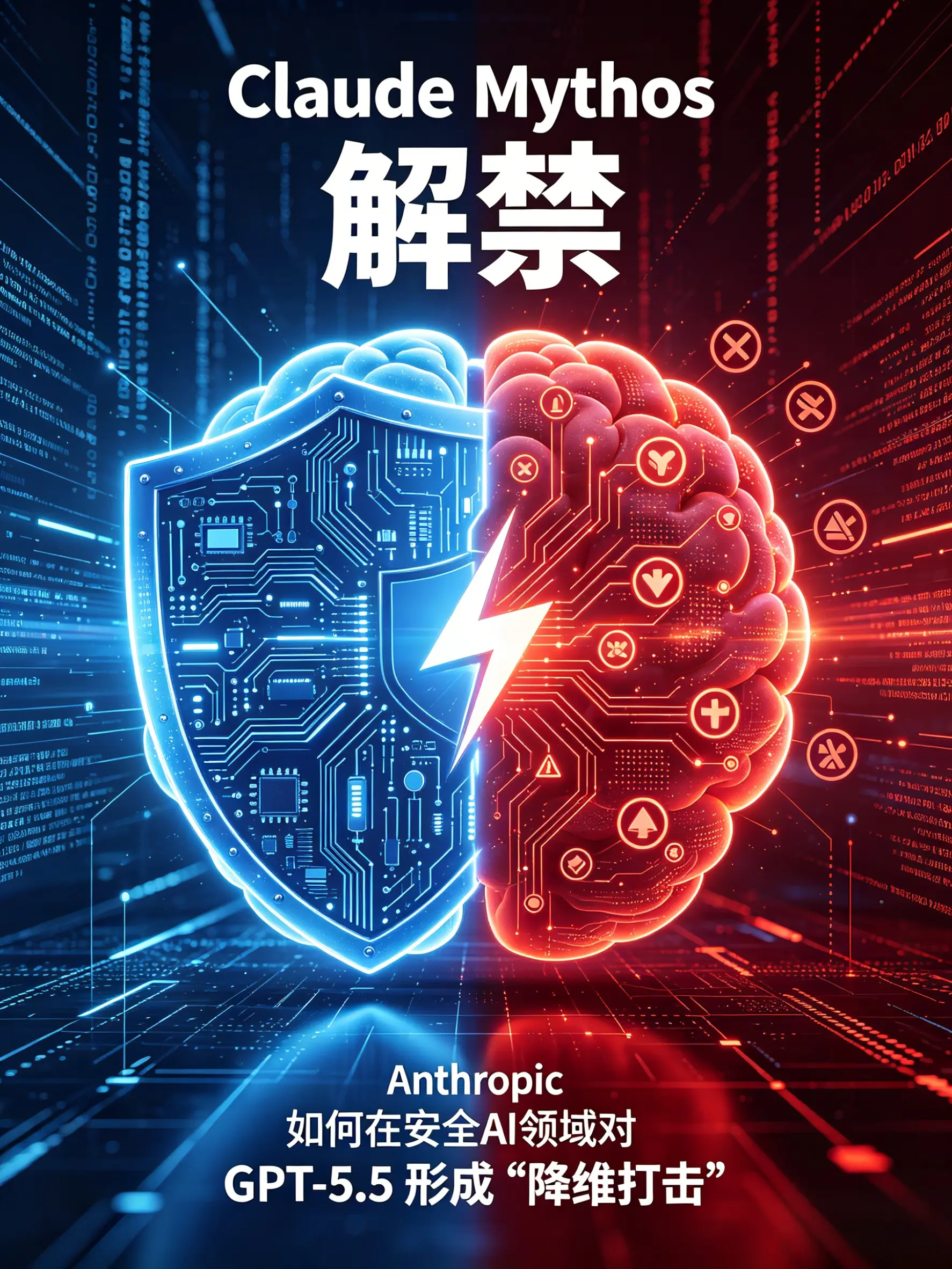 Claude Mythos 解禁：Anthropic 如何用安全AI“降维打击”GPT-5.5