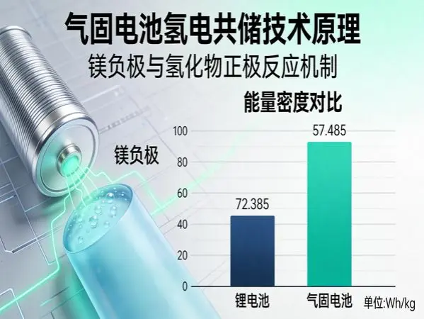 镁氢材料能量密度突破