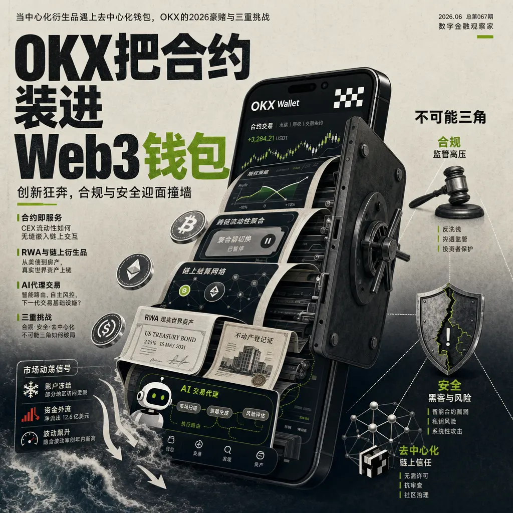 当合约遇见Web3钱包：OKX去中心化衍生品的创新路径与摩擦点（2026深度拆解）