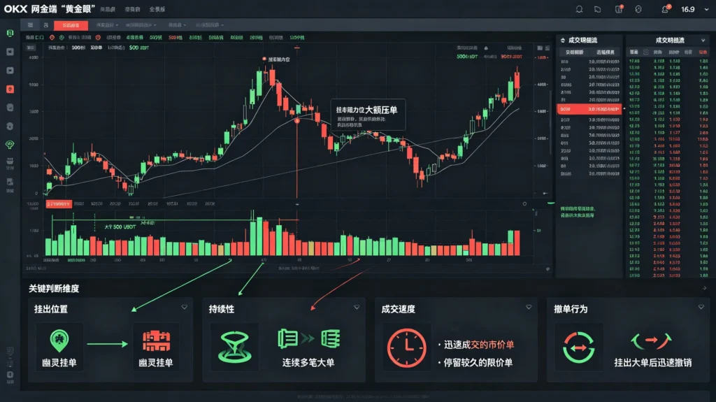 OKX 盘口大单追踪的插图
