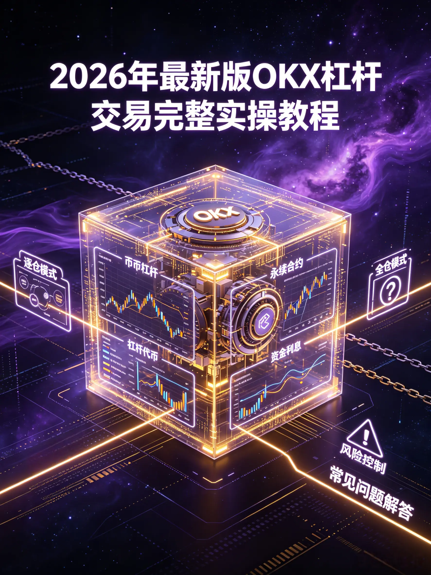 2026年OKX杠杆交易完整教程：从开通权限、做多做空到风险控制的全流程指南
