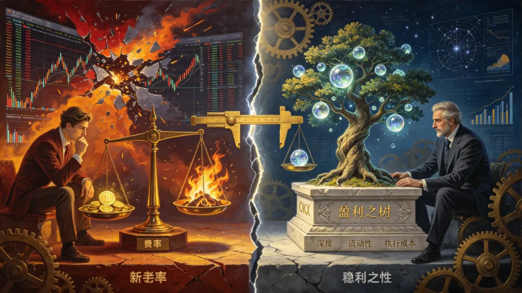 交易核心不在费率