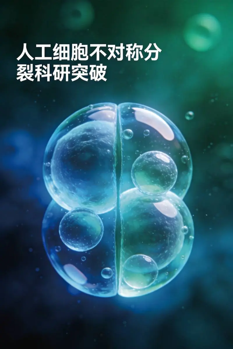 首次实现人工细胞不对称分裂：中科院《自然》重磅突破如何改写合成生物学
