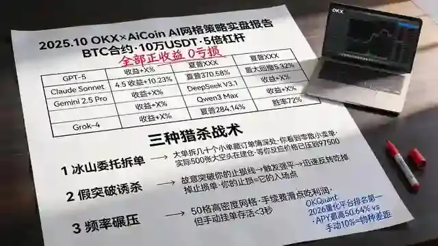 AI网格实测报告六模型成绩