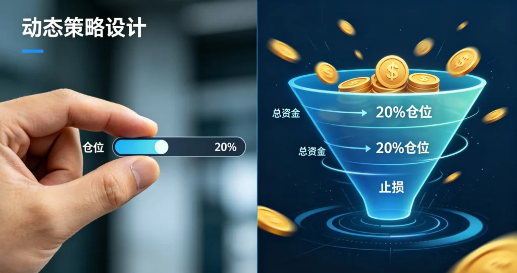 仓位与止损安全流程示意图