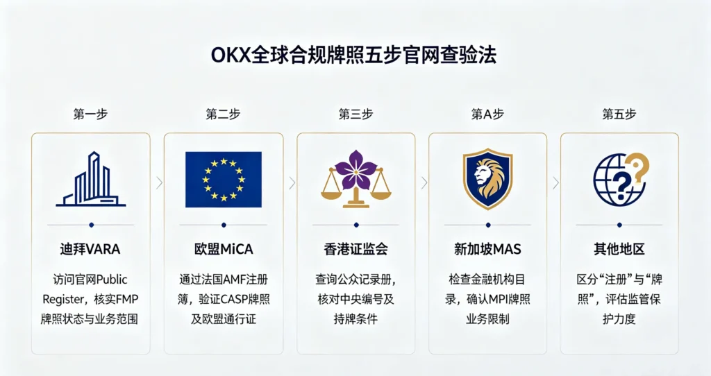 五步官网查验法