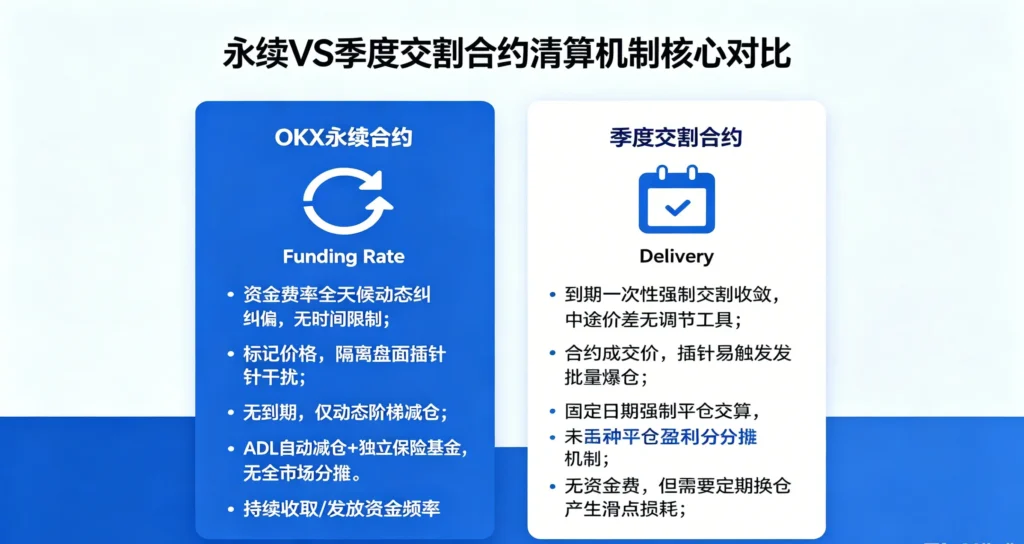 永续无交割清算逻辑示意图