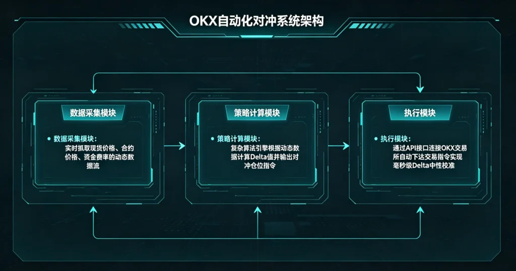 自动化对冲系统架构图