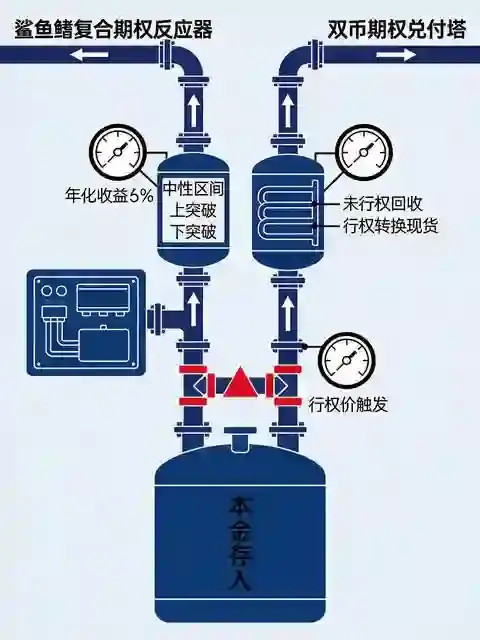 从杠杆到结构化产品:“鲨鱼鳍”与双币理财的底层逻辑,用被动策略收割主动收益
