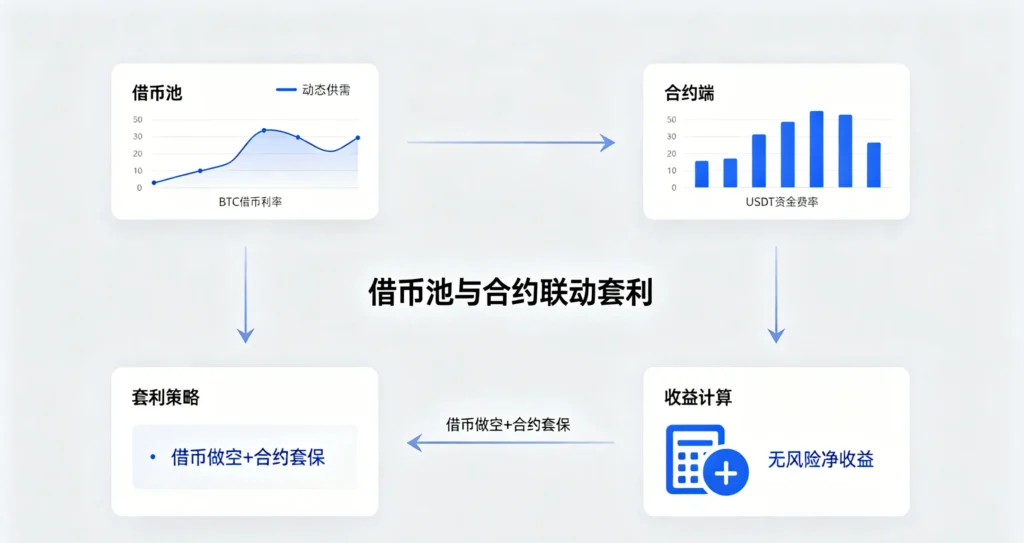 借币套利策略逻辑图