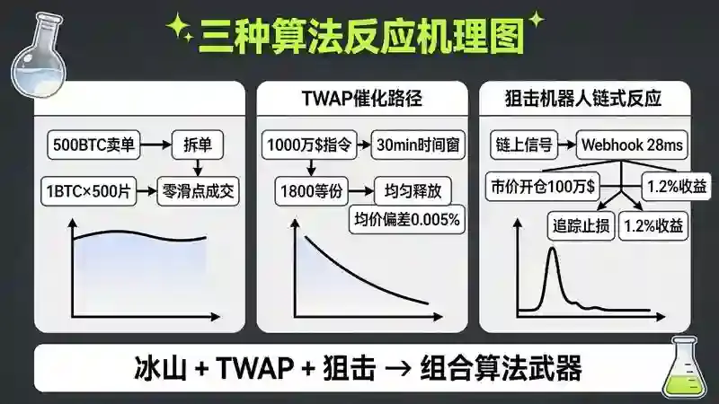 三种算法反应机理