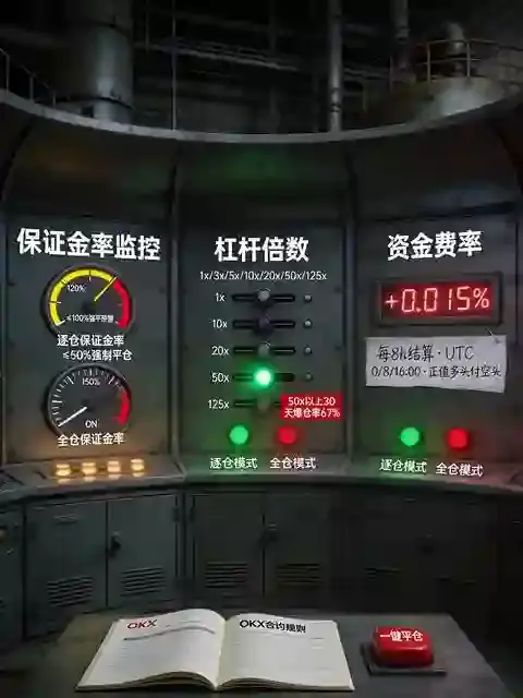 OKX合约交易实战:从开仓到平仓,一文讲透