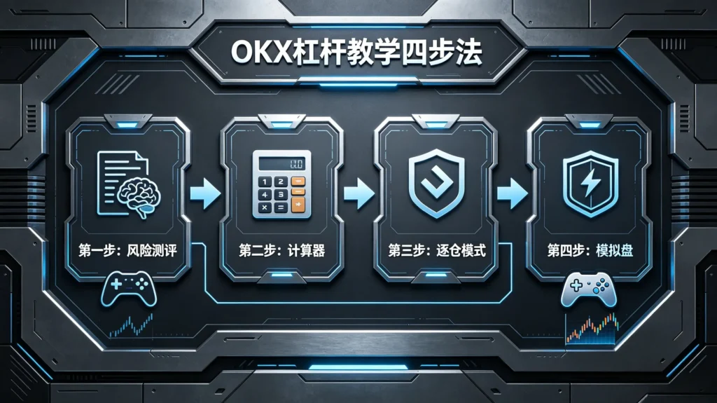 OKX 杠杆教学四步法