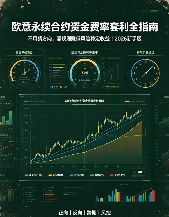 永续合约资金费率套利全指南:用费率差躺赚低风险稳定收益,新手也能上手
