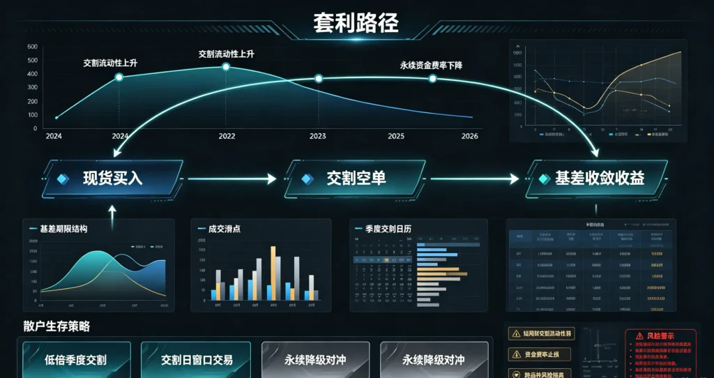 交割基差套利路径图