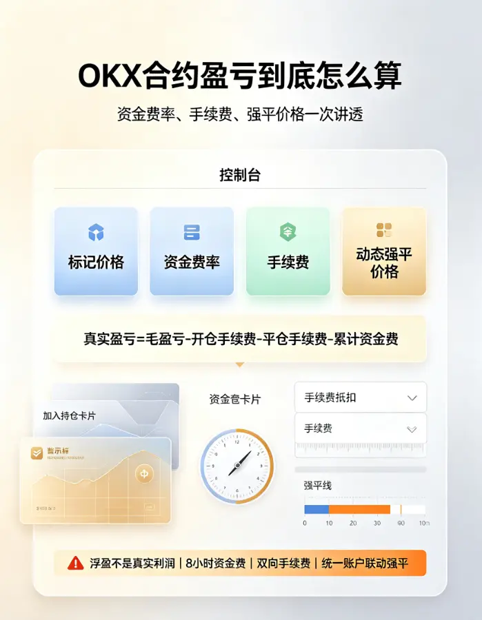合约盈亏到底怎么算?资金费率、手续费、强平价格一次讲透