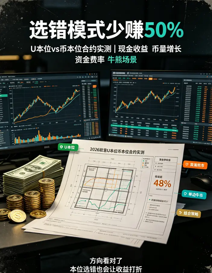 欧亿U本位vs币本位合约实测:选错模式少赚50%,看完再也不纠结