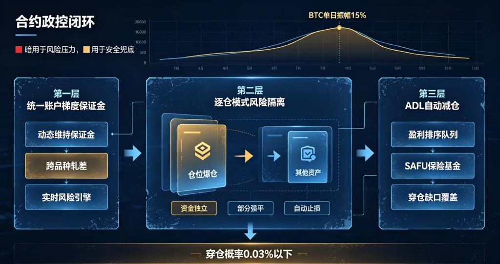 统一账户逐仓 ADL 防护图