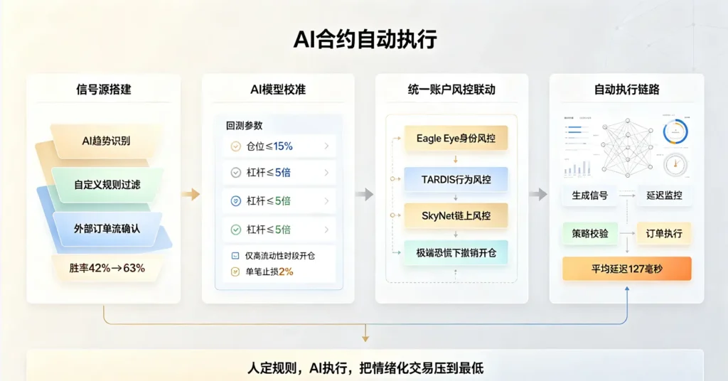 AI 自动执行风控闭环图