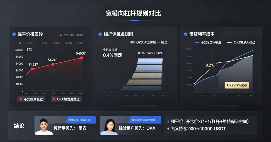 10 倍杠杆强平差异对比