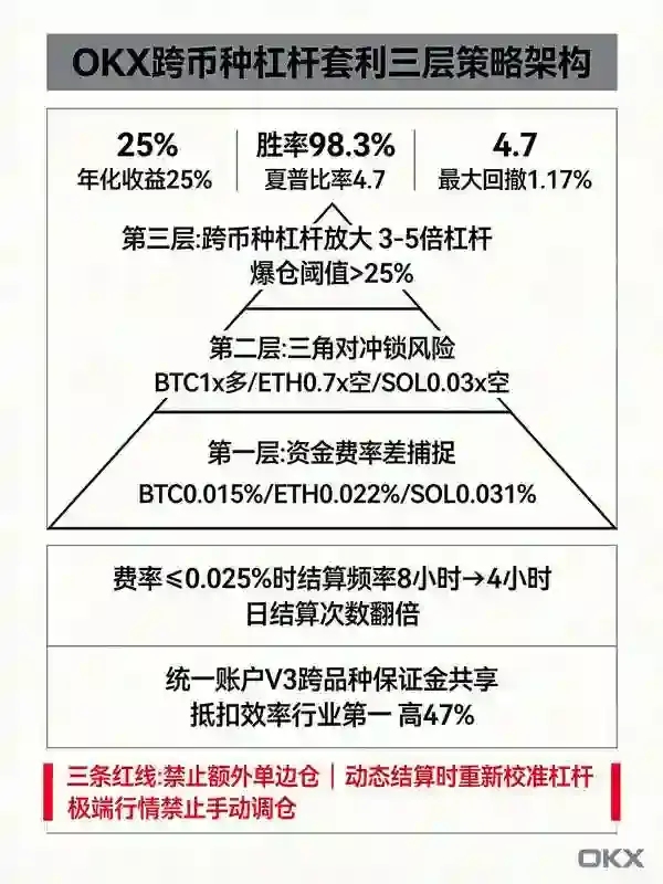 跨币种杠杆套利全攻略:资金费率差+三角对冲,构建年化25%低风险头寸