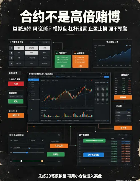 合约交易入门指南2026：从合约类型选择到下单实操全流程