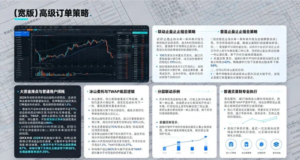 冰山 TWAP 止盈止损组合
